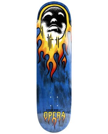 Opera 8.0 Kieran Woolley Flame Ex7 Blue Bleed Deck Kaykay Tahtası