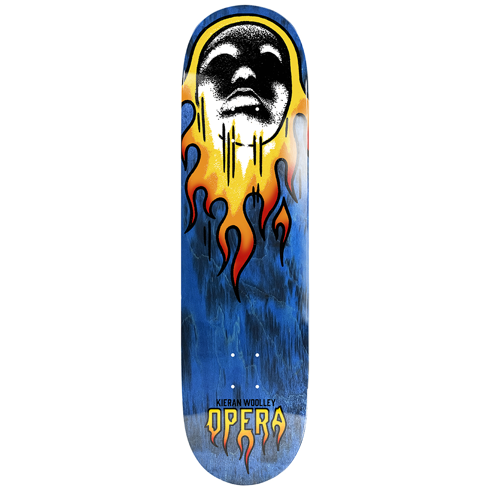 Opera 8.0 Kieran Woolley Flame Ex7 Blue Bleed Deck Kaykay Tahtası 1 Opera 8.0 Kieran Woolley Flame Ex7 Blue Bleed Deck Kaykay Tahtası