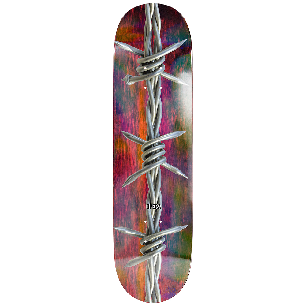 Opera 8.25 Clay Kreiner Barb Ex7 Red Bleed Deck Kaykay Tahtası 1 Opera 8.25 Clay Kreiner Barb Ex7 Red Bleed Deck Kaykay Tahtası