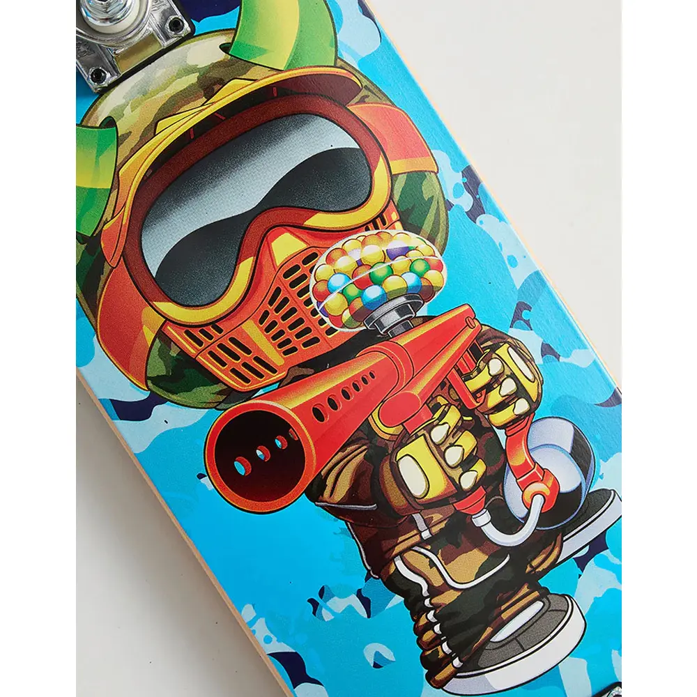 Speed Demons 8.0 Paintballer Complete Blue Camo Skateboard Kaykay 2 Speed Demons 8.0 Paintballer Complete Blue Camo Skateboard Kaykay - Görsel 2