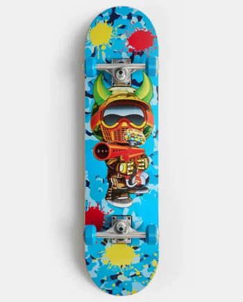 Speed Demons 8.0 Paintballer Complete Blue Camo Skateboard Kaykay