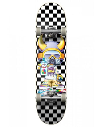 Speed Demons 8.25 Tagger Black White Cheks Skateboard Kaykay