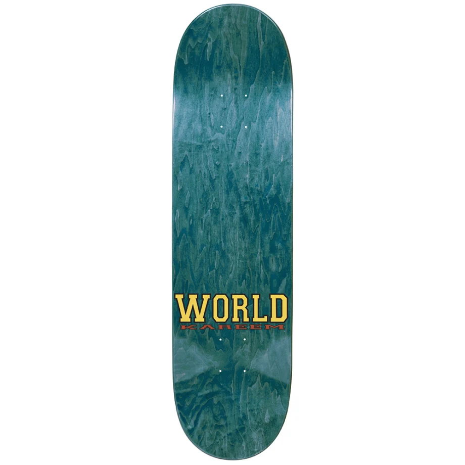 ミュージシャン LIMITED EDITION 'WORLD GONE MAD' SK8Deck World Industries 8.25 Kareem Campbell Fudgesicle EX7 Popsicle Deck