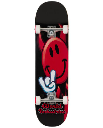 World Industries 8.5 Devilman Wrap Multi Skateboard Kaykay