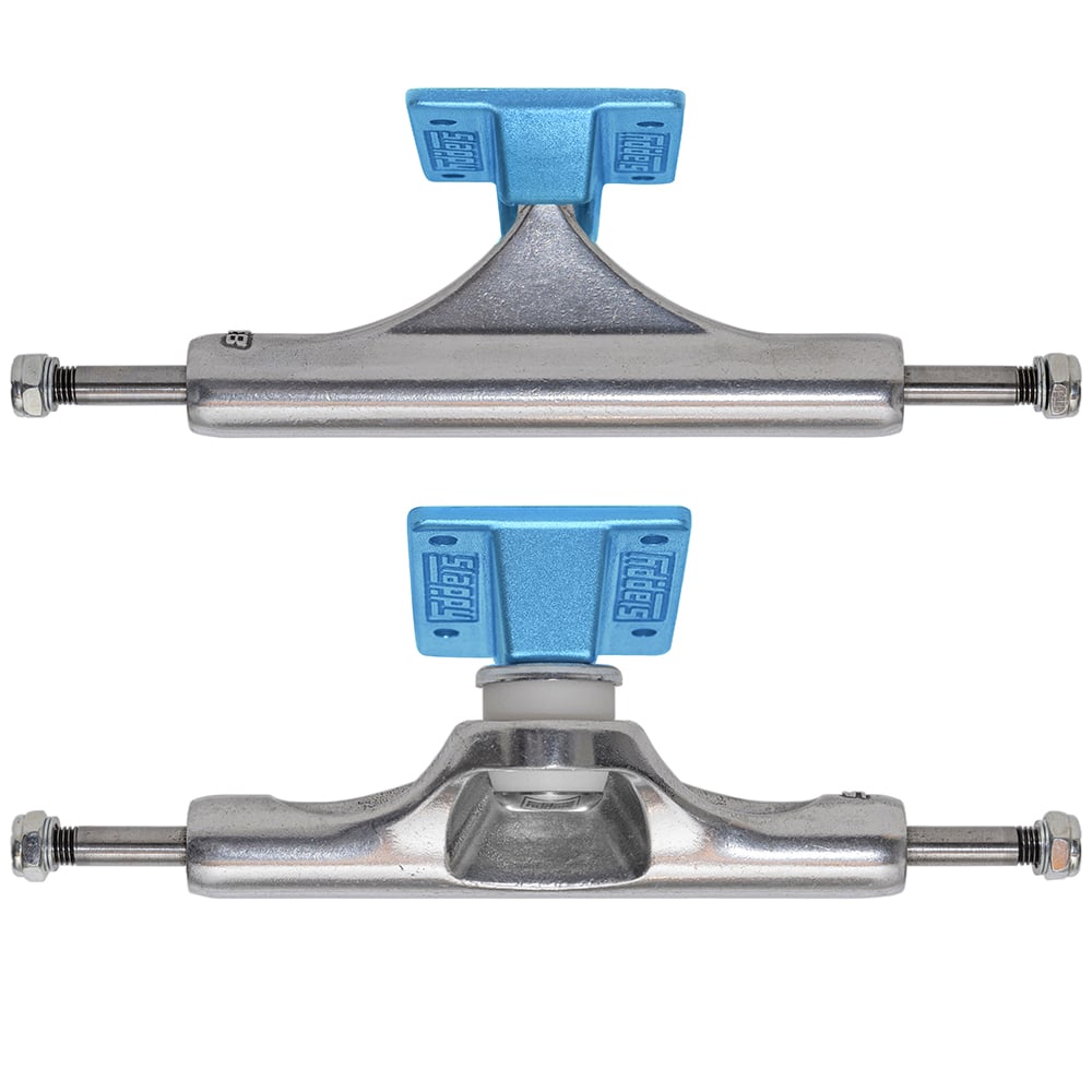 Slappy 8.25 ST1 Inverted Hollow Lights Ultra Low Kingpin Polished Light Blue Truck 1 Slappy 8.25 ST1 Inverted Hollow Lights Ultra Low Kingpin Polished Light Blue Truck