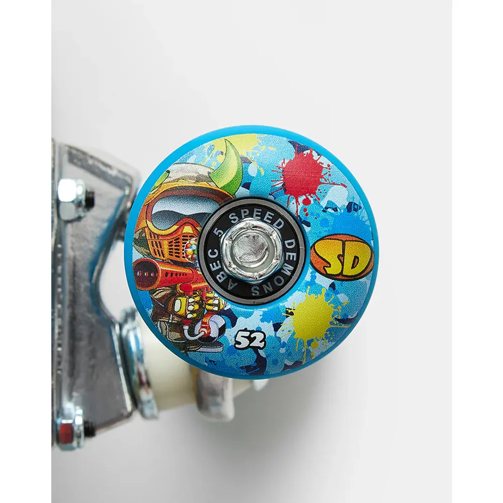 Speed Demons 8.0 Paintballer Complete Blue Camo Skateboard Kaykay 4 Speed Demons 8.0 Paintballer Complete Blue Camo Skateboard Kaykay - Görsel 4