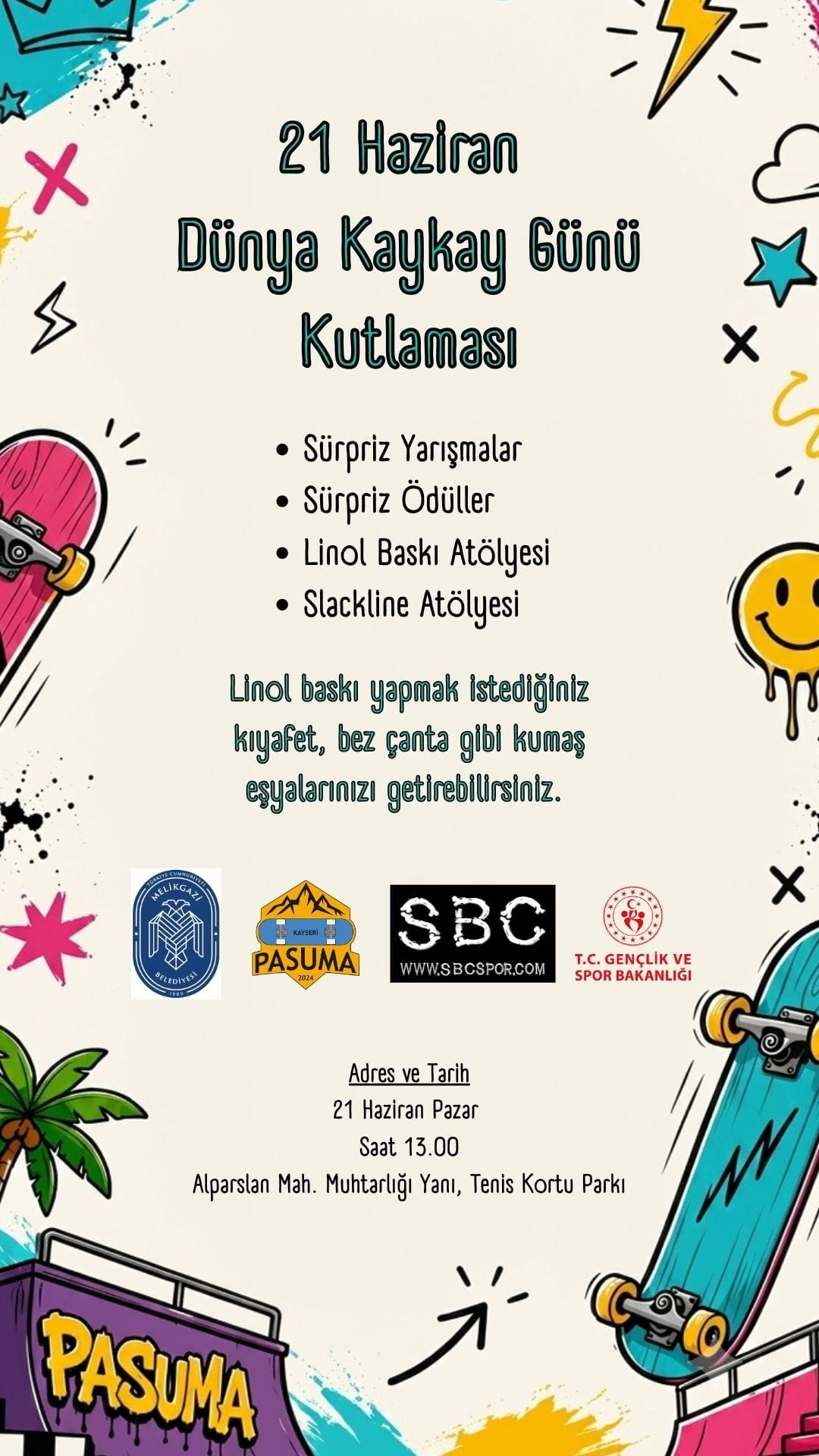 21 Haziran Dünya Kaykay Günü Türkiye Programı 2026 5 21 Haziran Dünya Kaykay Günü Türkiye Programı 2026