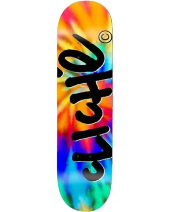 Cliche 8.25 Handwritten Invert Tie Dye Skateboard Deck Kaykay Tahtası