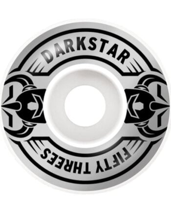 Darkstar 53 mm Quarter Silver Wheel Tekerlek