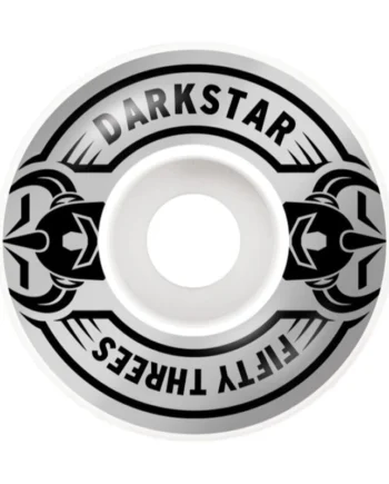 Darkstar 53 mm Quarter Silver Wheel Tekerlek