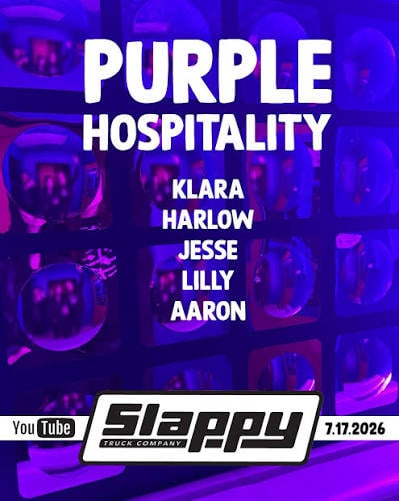 SLAPPY Trucks Presents “Purple Hospitality”