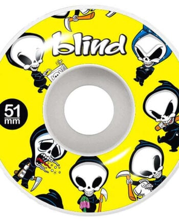 Blind 51 mm Reaper Wallaper Yellow Wheel Tekerlek Seti
