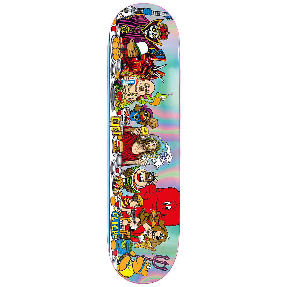 Cliche 8.5 Last Supper Golden Ticket Blind Bag Skateboard Deck Kaykay Tahtası 2 Cliche 8.5 Last Supper Golden Ticket Blind Bag Skateboard Deck Kaykay Tahtası - Görsel 2