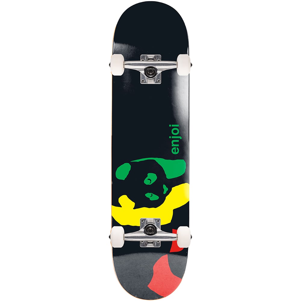 Enjoi 8.5 Rasta Panda Skateboard Kaykay 1 Enjoi 8.5 Rasta Panda Skateboard Kaykay