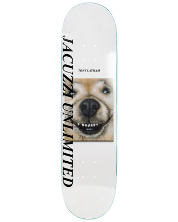 Jacuzzi 8.125 Tony Latham Smooshed EX7 White Deck Kaykay Tahtası