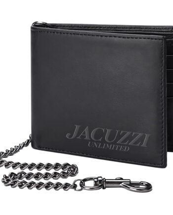 Jacuzzi Leather Chain Cüzdan