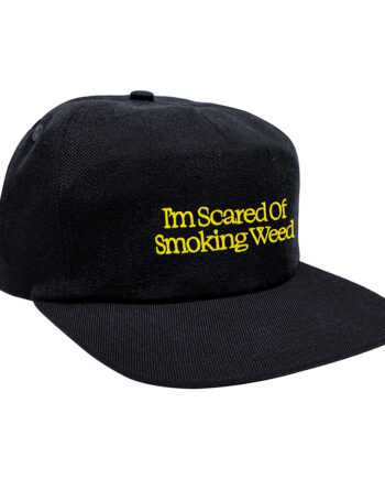 Jacuzzi Scared Weed Black Şapka
