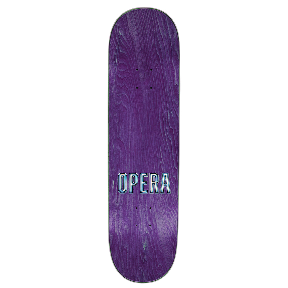 Opera 8.25 Trey Wood Lightning Ex7 Black Silver Deck Kaykay Tahtası 2 Opera 8.25 Trey Wood Lightning Ex7 Black Silver Deck Kaykay Tahtası - Görsel 2