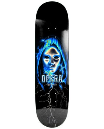 Opera 8.25 Trey Wood Lightning Ex7 Black Silver Deck Kaykay Tahtası